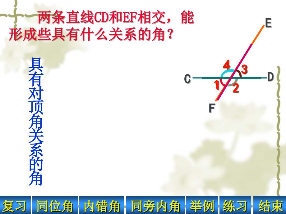 《513同位角、内错角、同旁内角》课件（七年级）_第4页