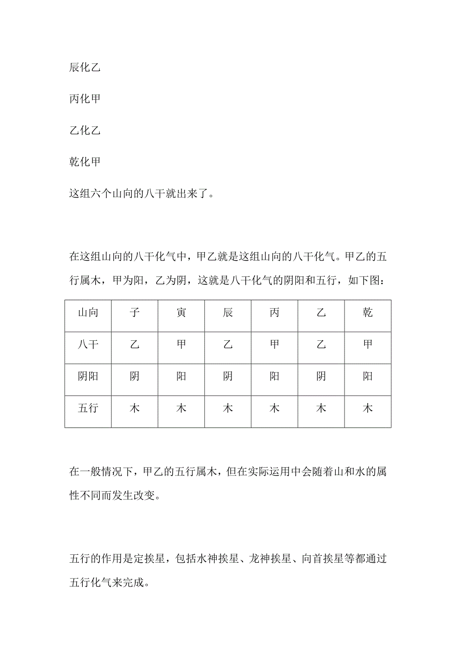 古法风水阳宅布局五行化气挨星法_第3页