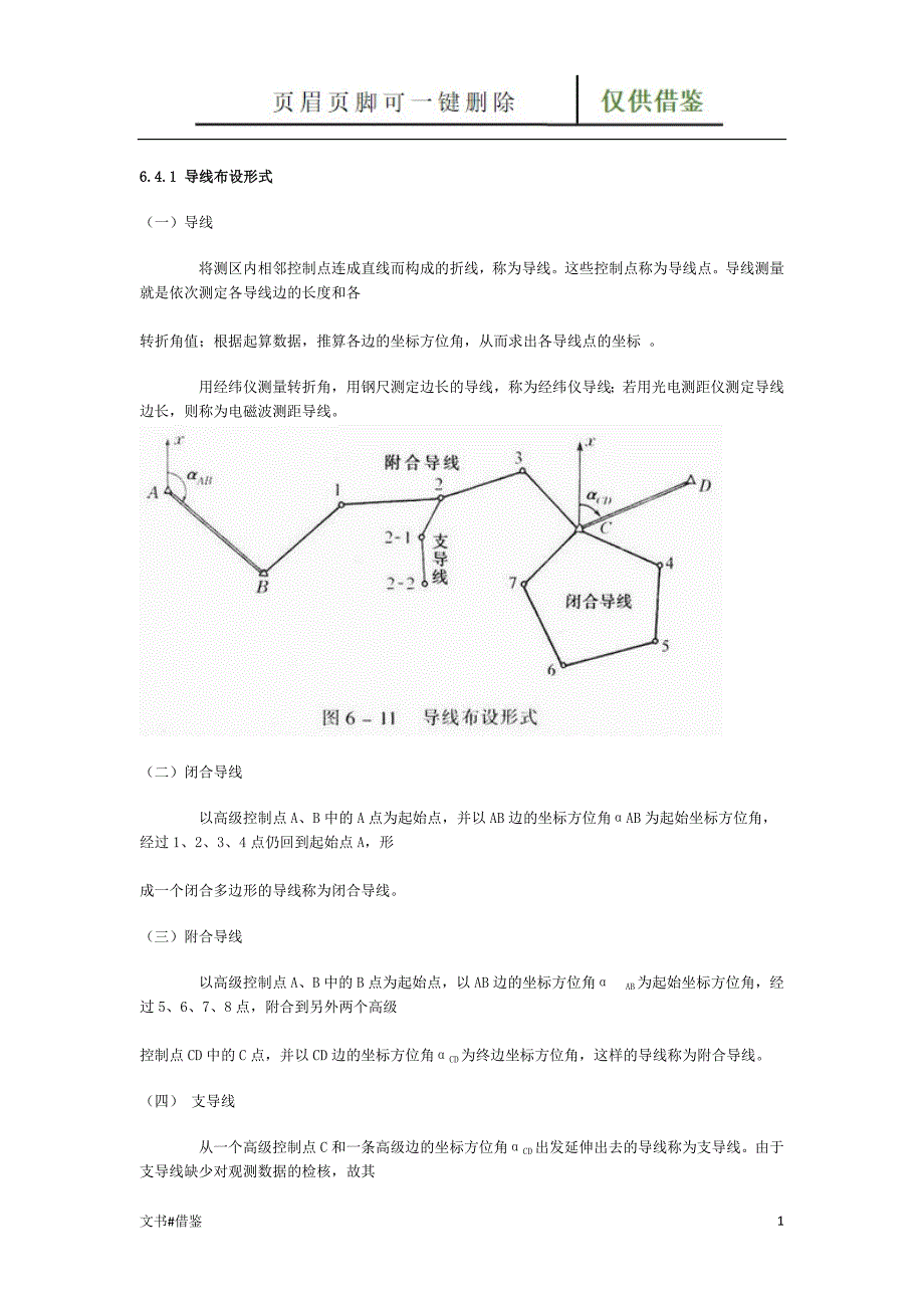 导线点测量教程特制材料_第1页