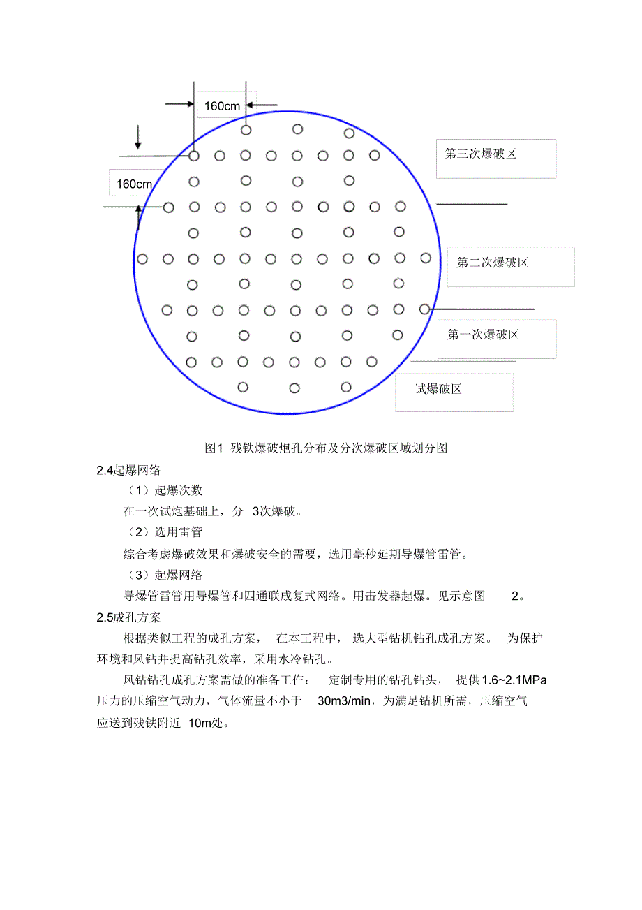 炼钢高炉堵塞快速抢修爆破技术_第3页