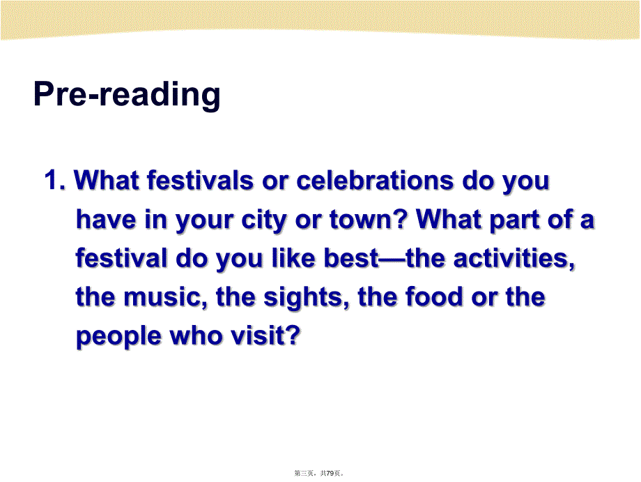 人教版英语必修三Unit1Reading课件知识分享_第3页