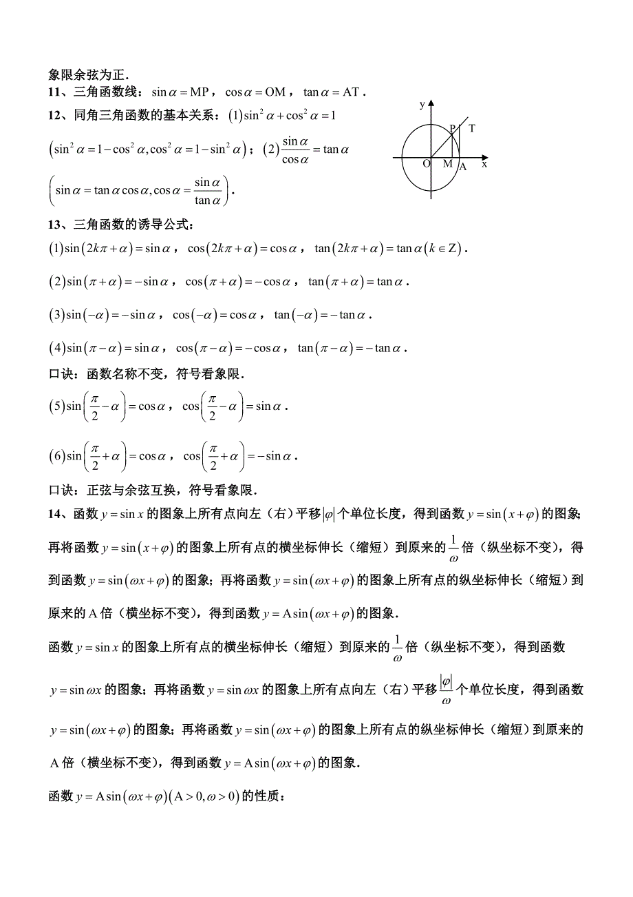 数学必修四知识点一览.doc_第2页