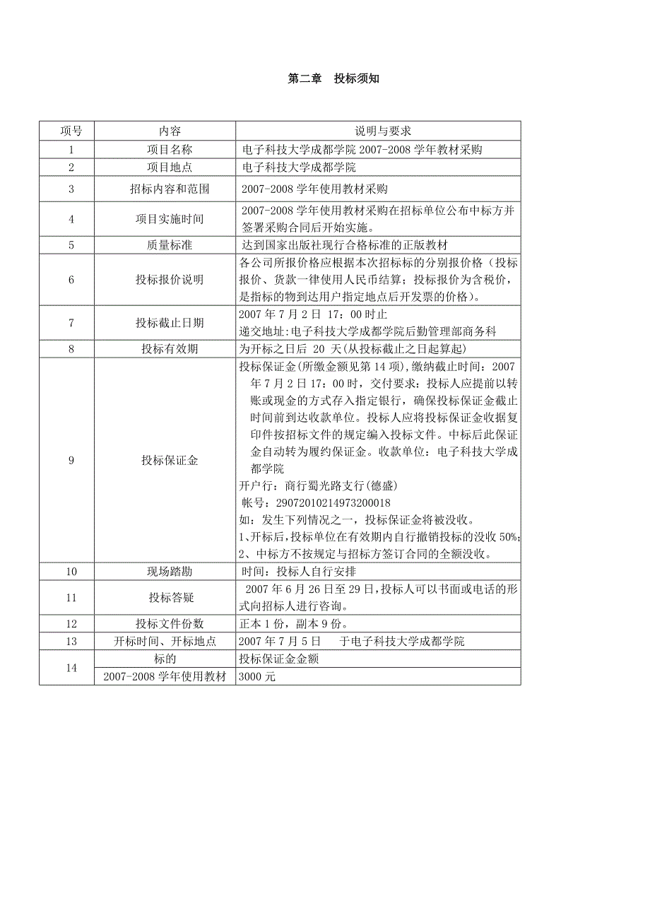 某学院教材采购招标文件_第3页