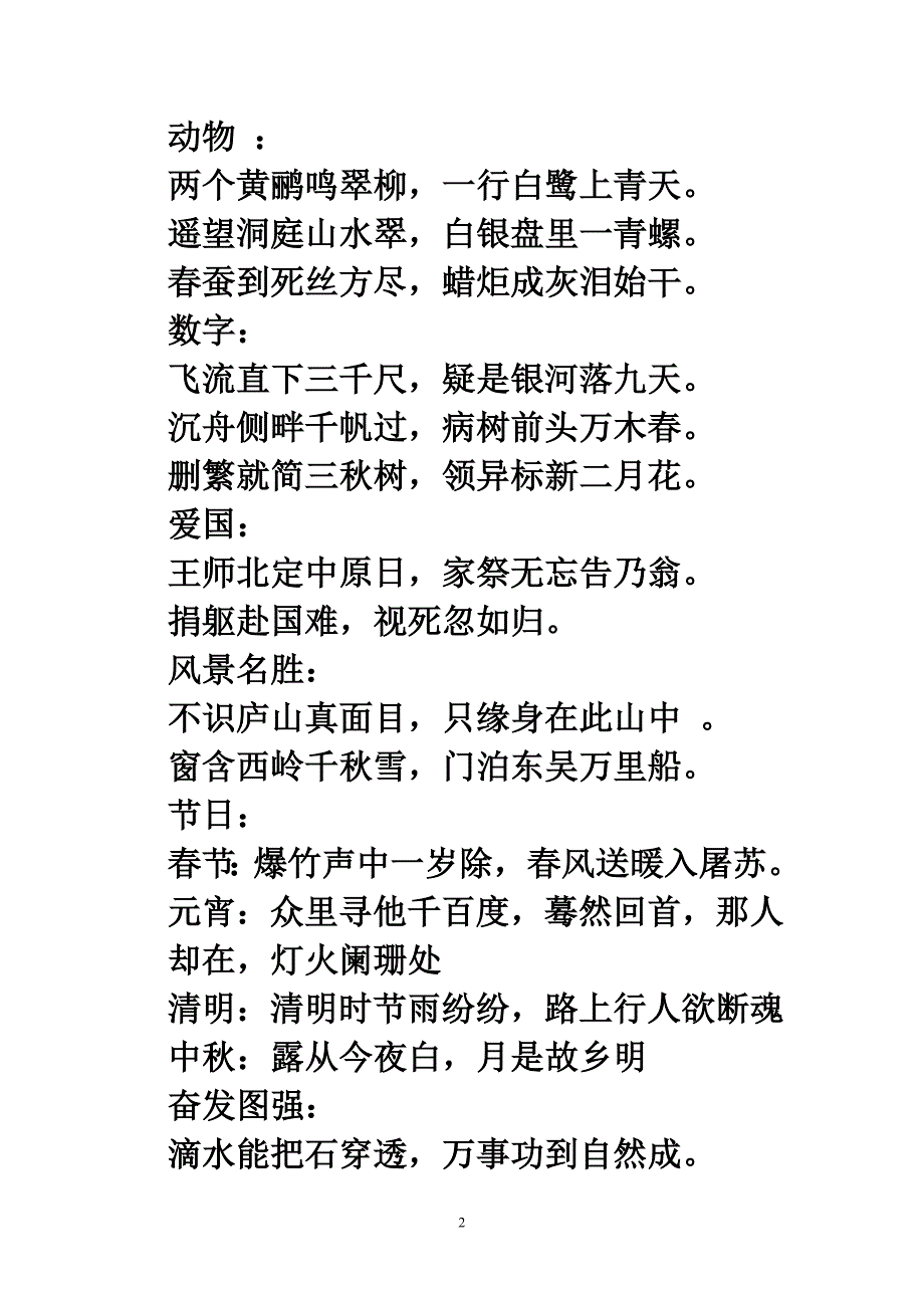古诗知识竞赛—黄老师编.doc_第2页