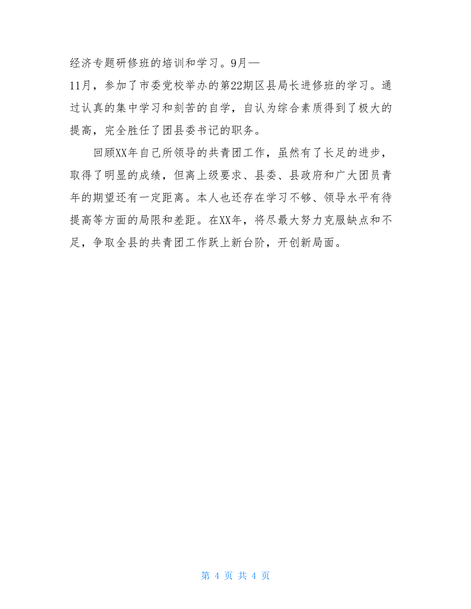 团县委书记2020年述职报告_第4页