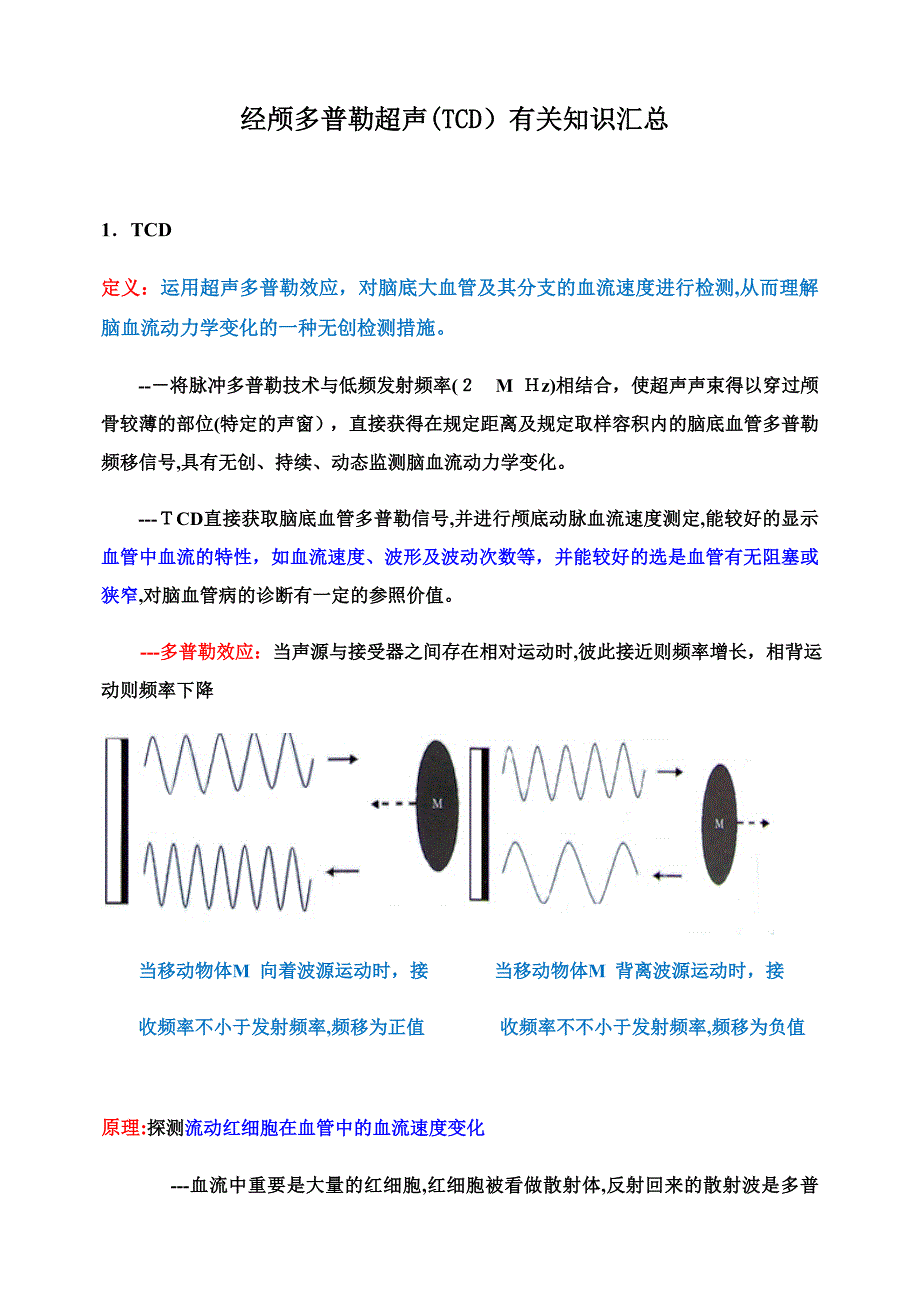 TCD相关知识详细讲解及其在颅脑相关疾病中的应用_第1页