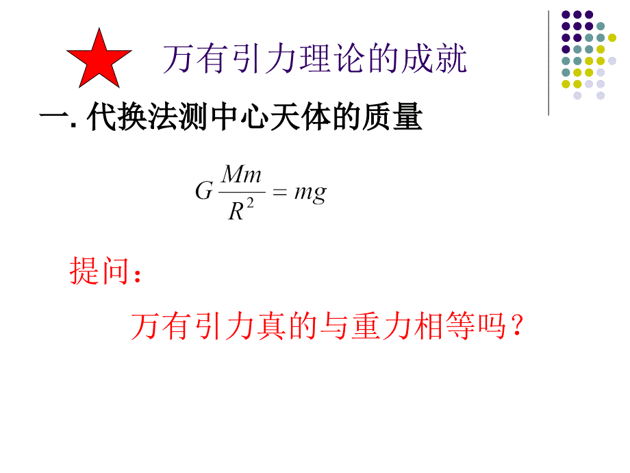 万有引力理论的成就.ppt_第3页