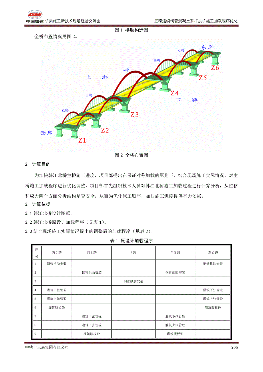 08-五跨连续钢管混凝土系杆拱桥施工加载程序优化(二)(精品)_第2页