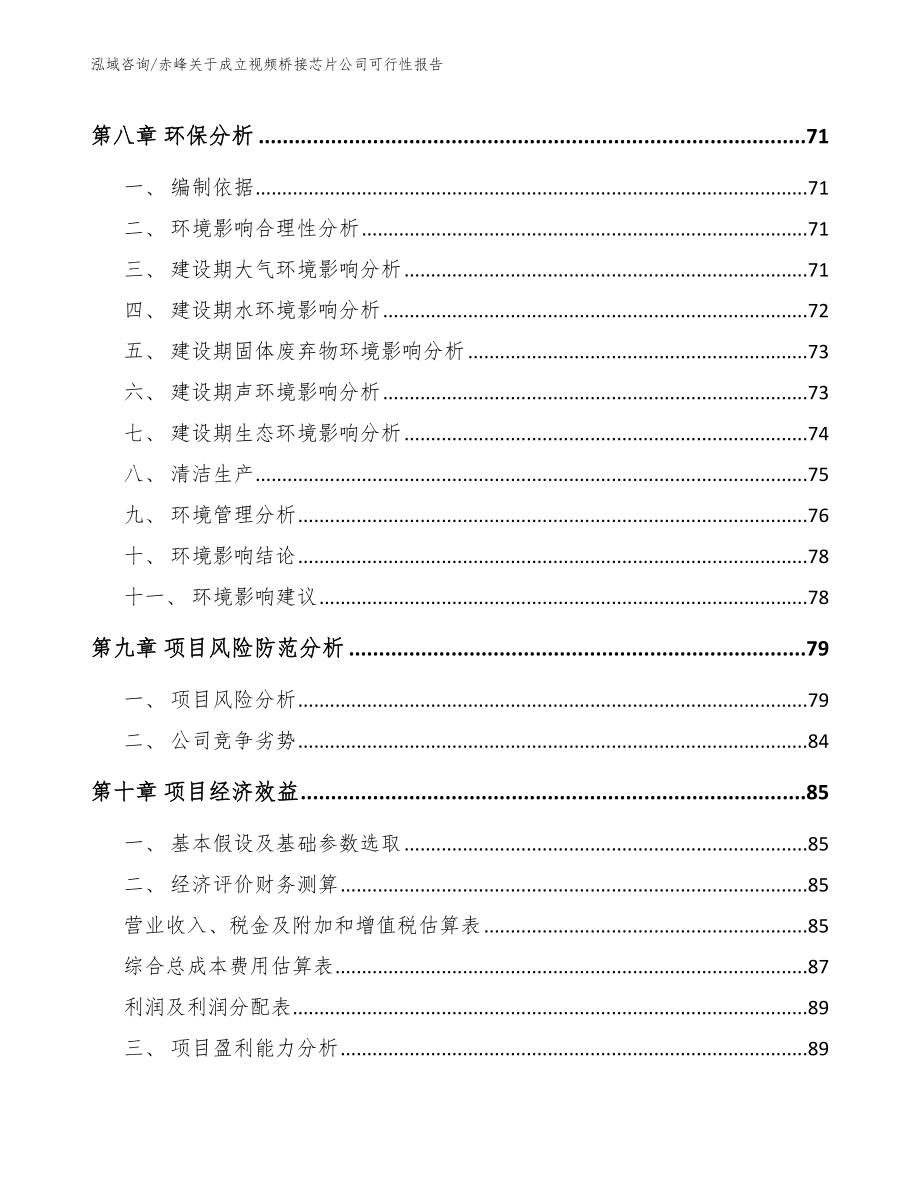 赤峰关于成立视频桥接芯片公司可行性报告_第4页