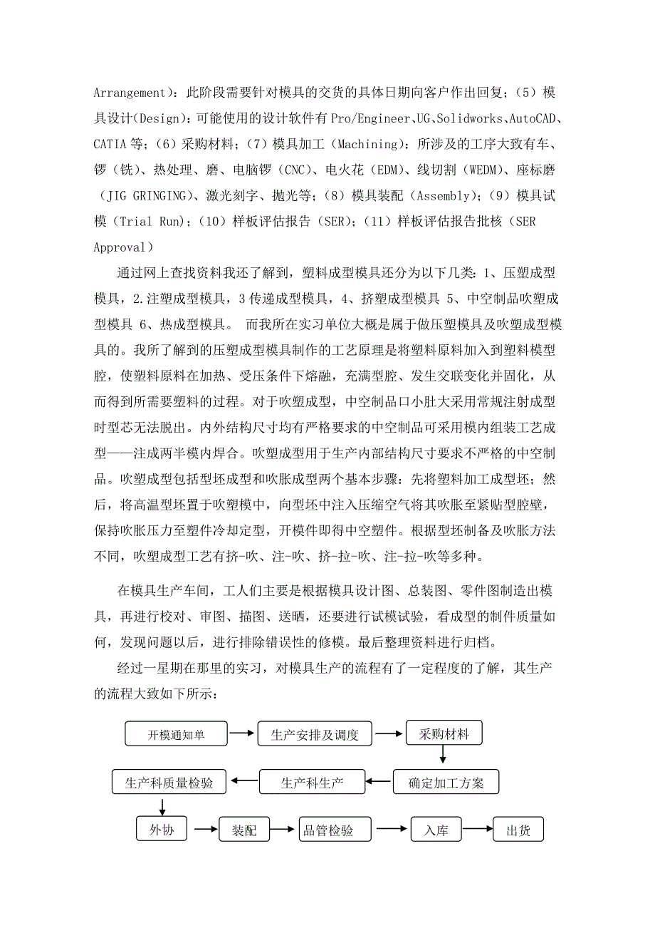 暑期实习报告汕头达濠长荣模具厂_第4页