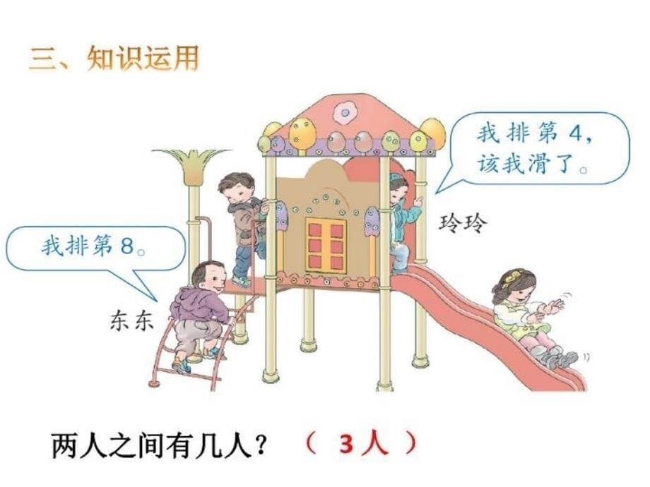 【精品】人教版小学数学一年级上册《解决问题(之间有几个)》课件精品ppt课件_第5页