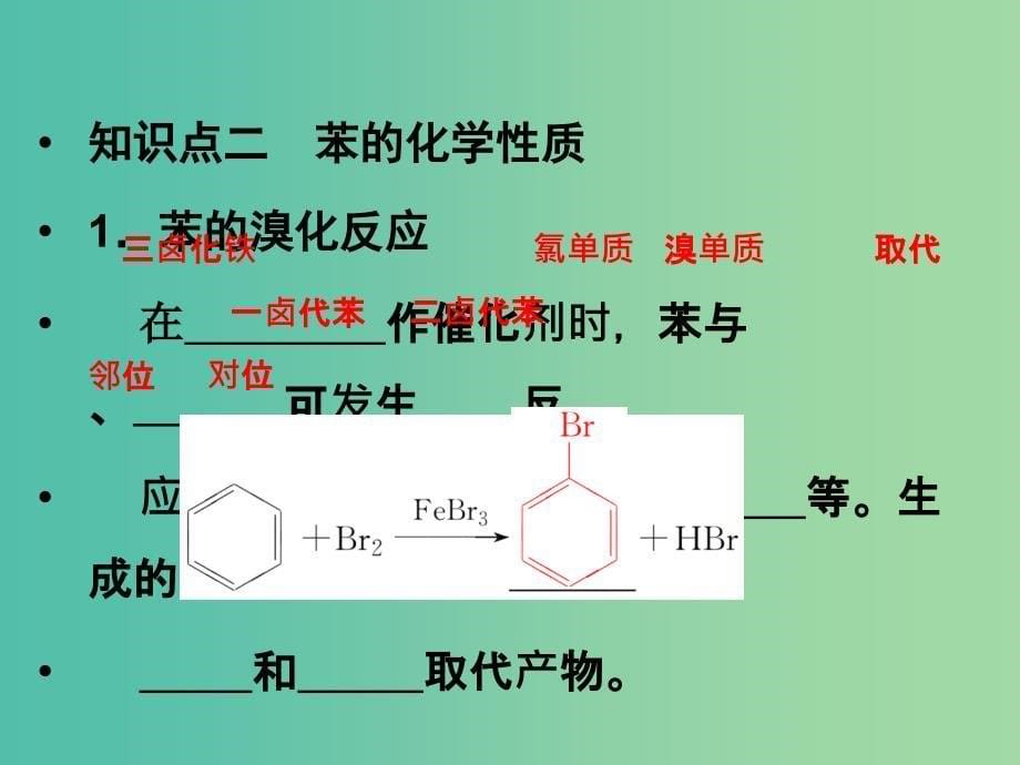 高中化学 专题3 常见的烃 3.2.1 苯的结构与性质课件 苏教版选修5.ppt_第5页