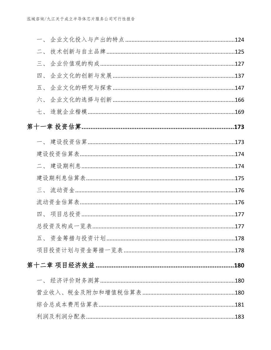 九江关于成立半导体芯片服务公司可行性报告_第5页