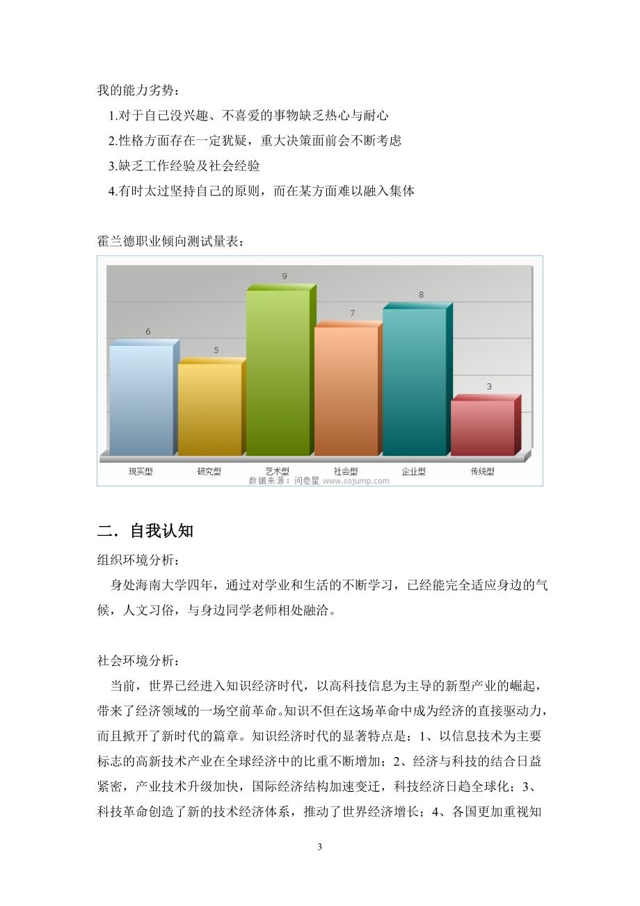 大学生就业指导大作业(海南大学)_第3页