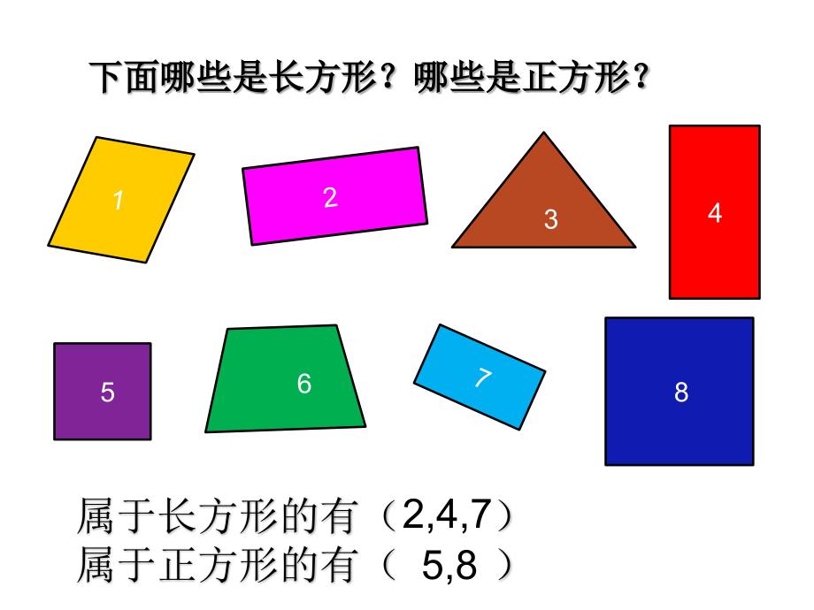 人教版小学三年级上册《长方形和正方形的认识》课件_第2页