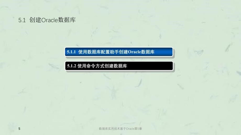 数据库实用技术基于Oracle第5章课件_第5页