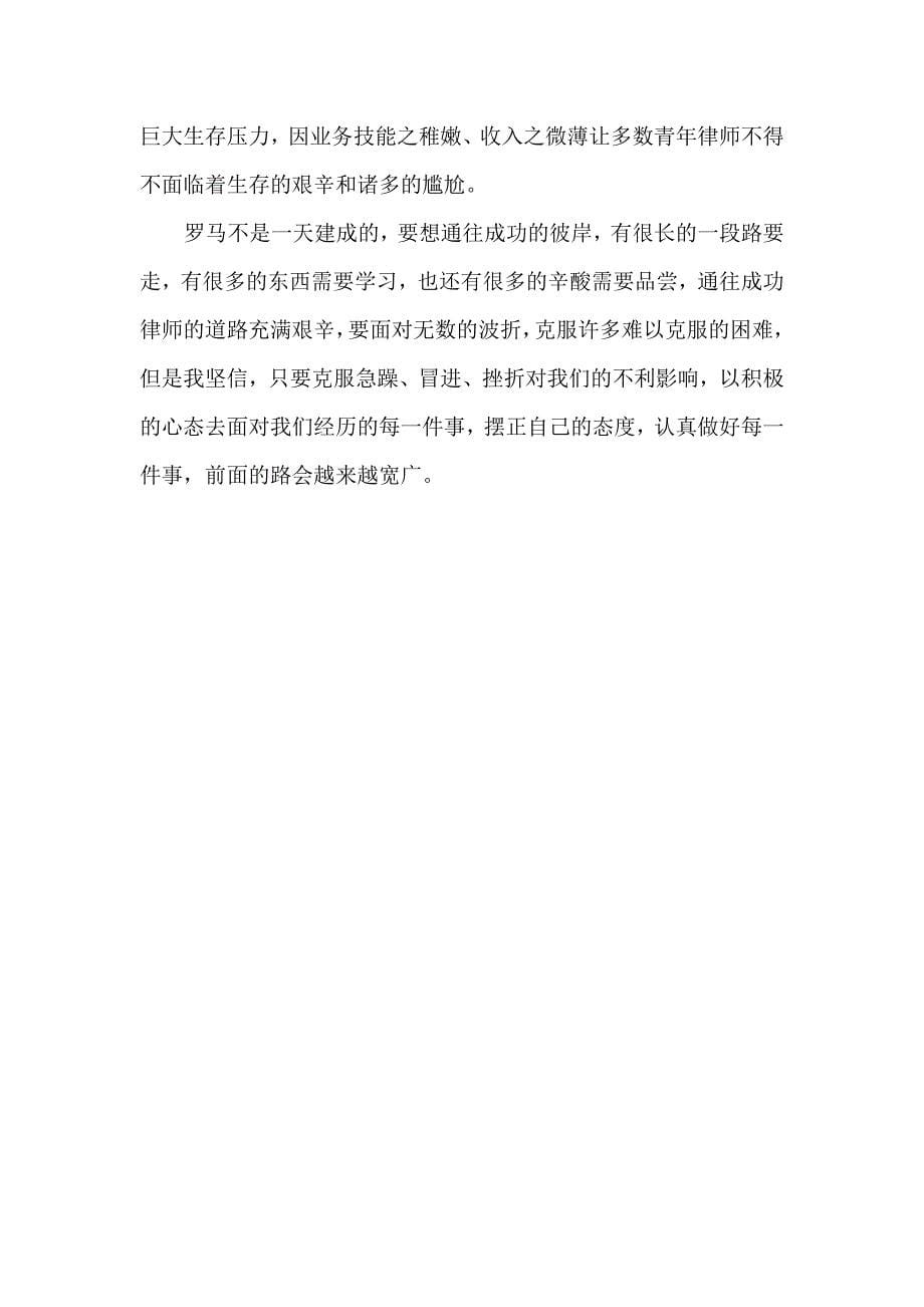 实习律师实习总结_第5页