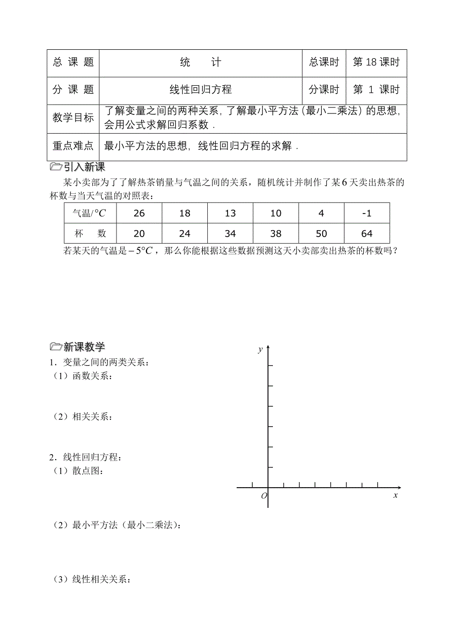 第18课时（线性回归方程）（教育精品）_第1页