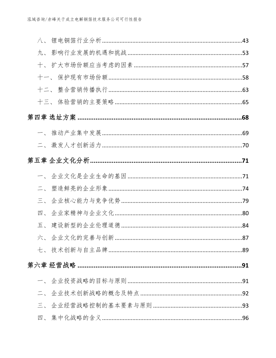 赤峰关于成立电解铜箔技术服务公司可行性报告_第3页