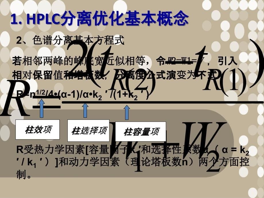 HPLC分离条件的优化步骤以及定量计算公式的选择_第5页