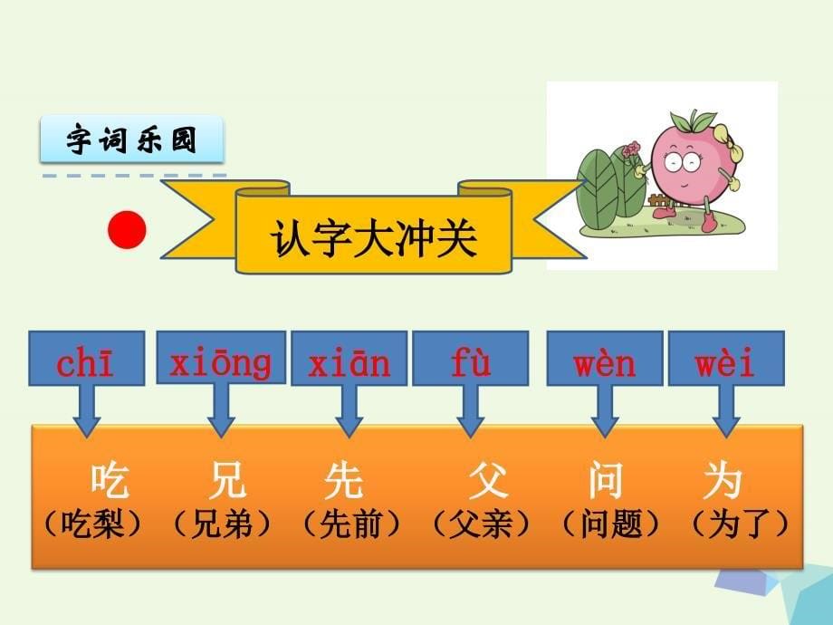 最新季版一年级语文上册课文15孔融让梨课件1语文S版语文S版小学一年级上册语文课件_第5页