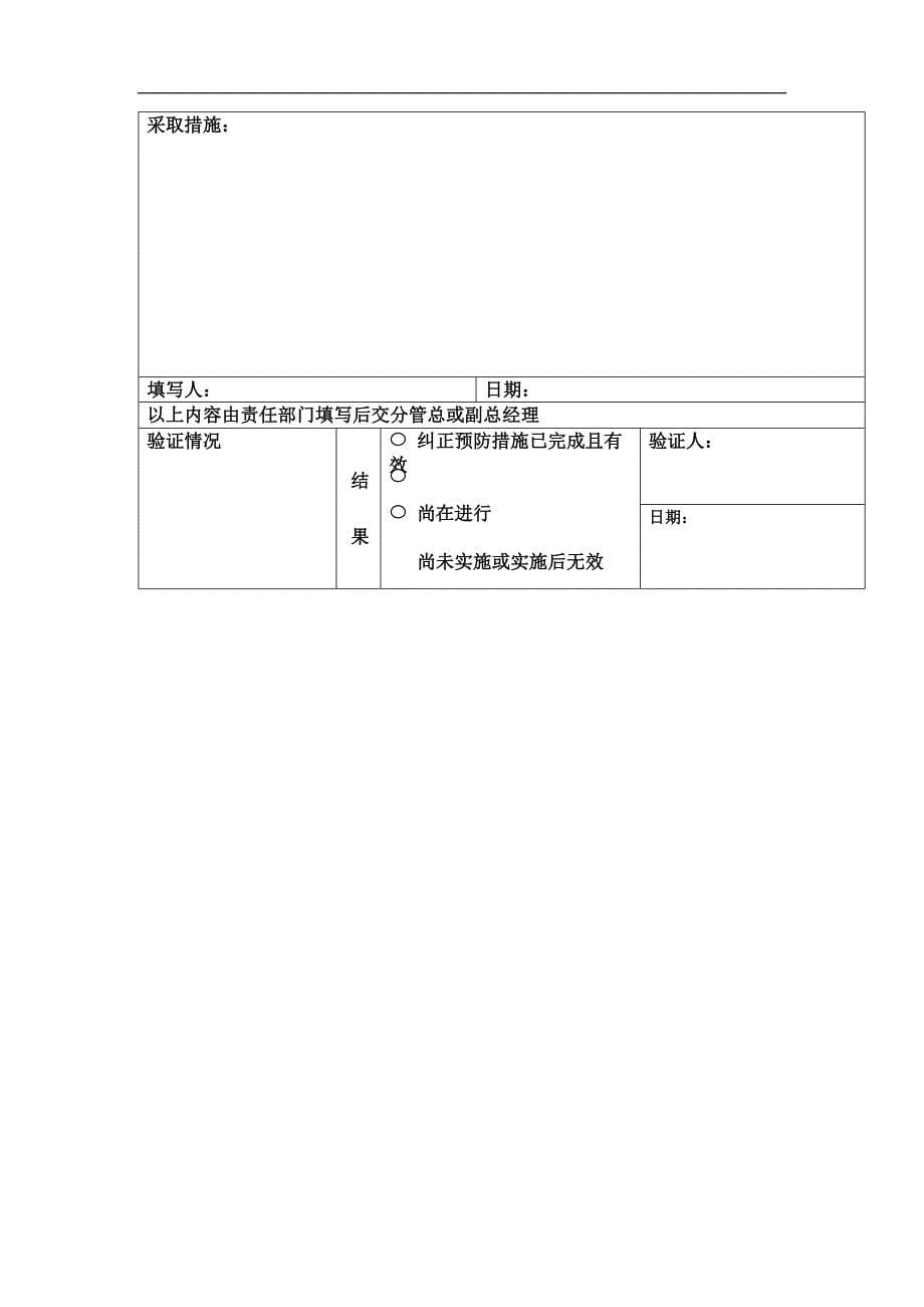 外贸程序文件_QP-MS11顾客投诉处理程序_第5页