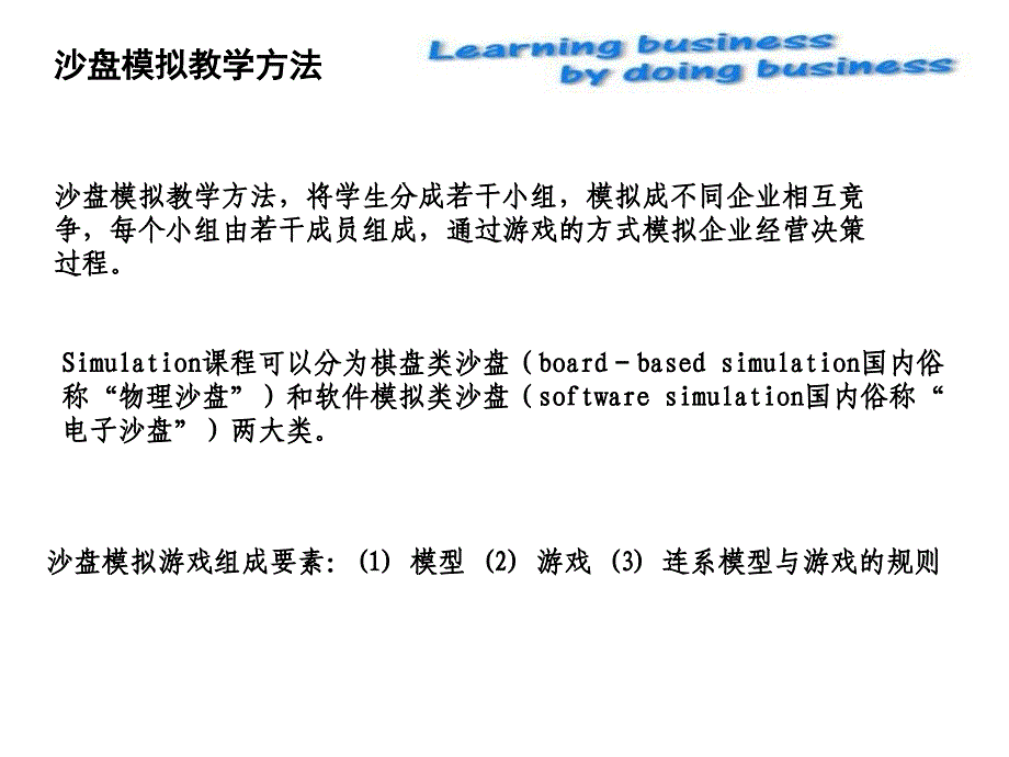 企业经营管理沙盘模拟教学_第3页