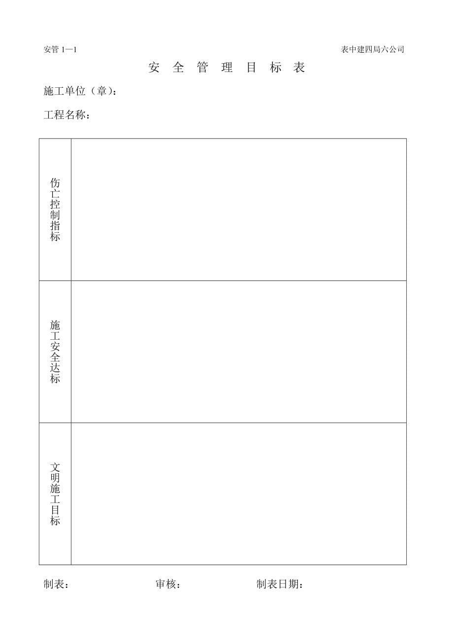 怡泰园建筑工程施工现场安全管理资料_第5页