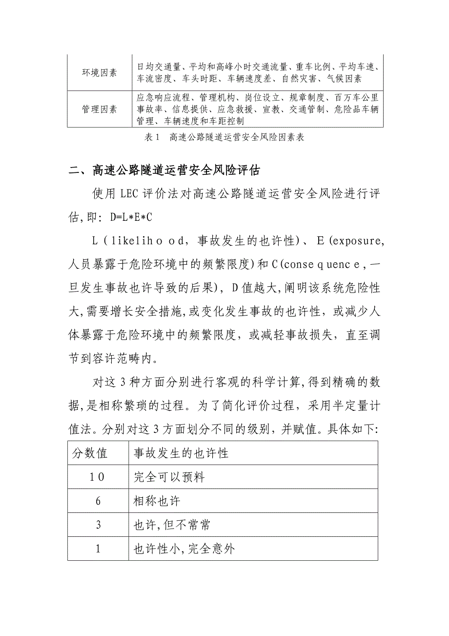 高速公路隧道安全风险辨识_第3页