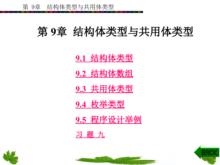 C语言课件 第9章_第1页