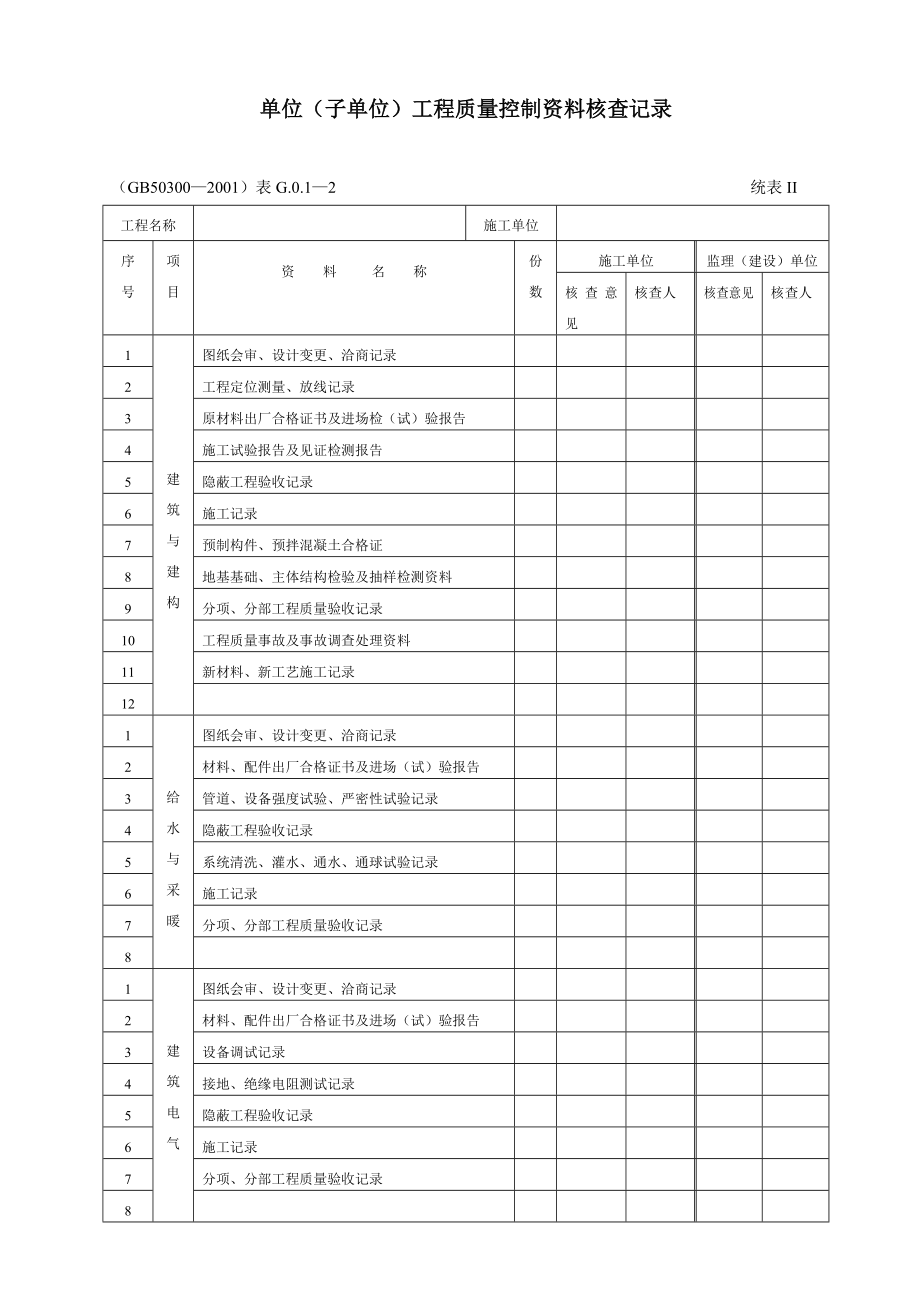 建筑节能工程施工质量验收规范通用表格_第3页