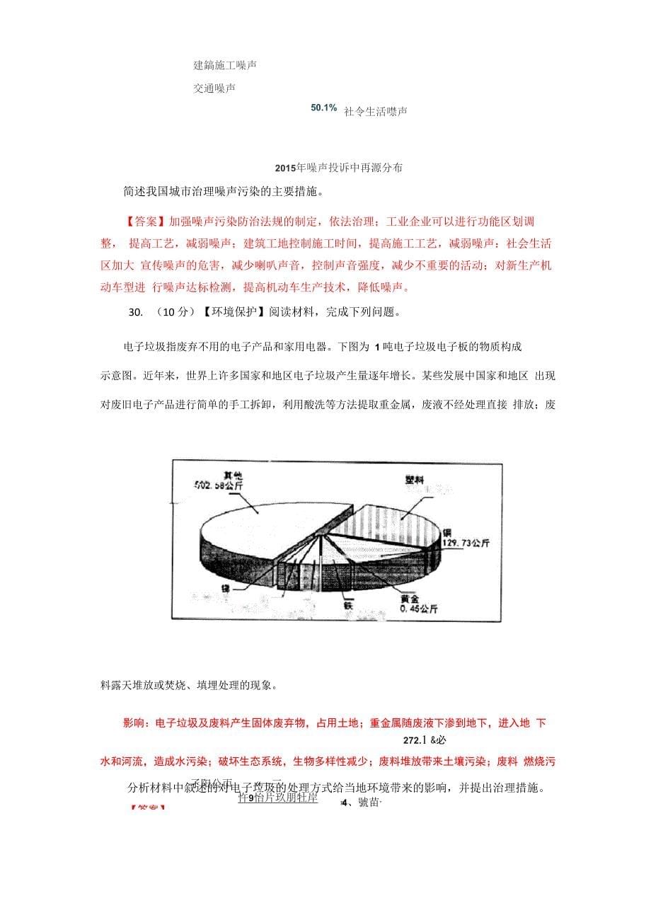 环境保护答题模板_第5页