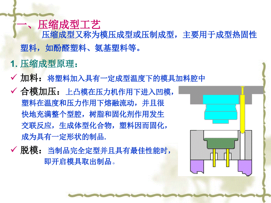 压缩成型工艺及模具设计ppt课件_第2页