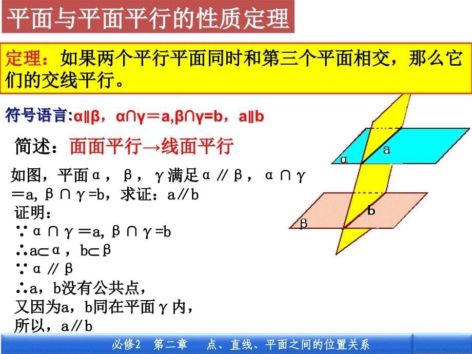 2.2.4平面与平面平行的性质定理_第5页