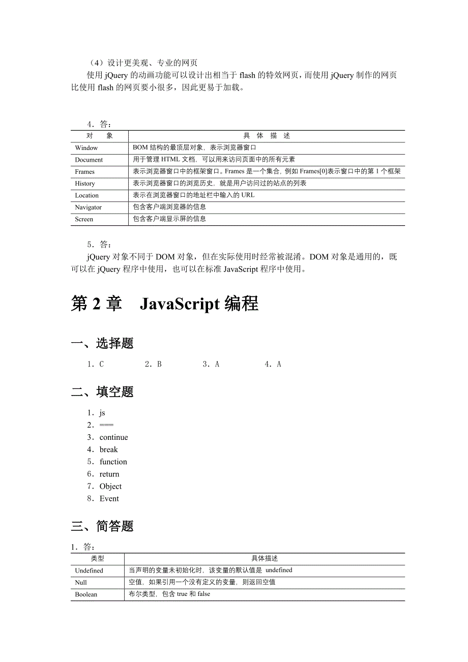 JQuary-练习题参考答案_第2页