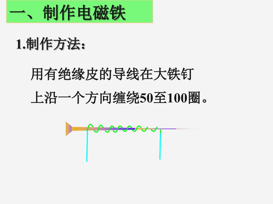 人教版科学四年级下册第四章第1课电磁铁的性质ppt课件2[www.7cxk.net]_第3页