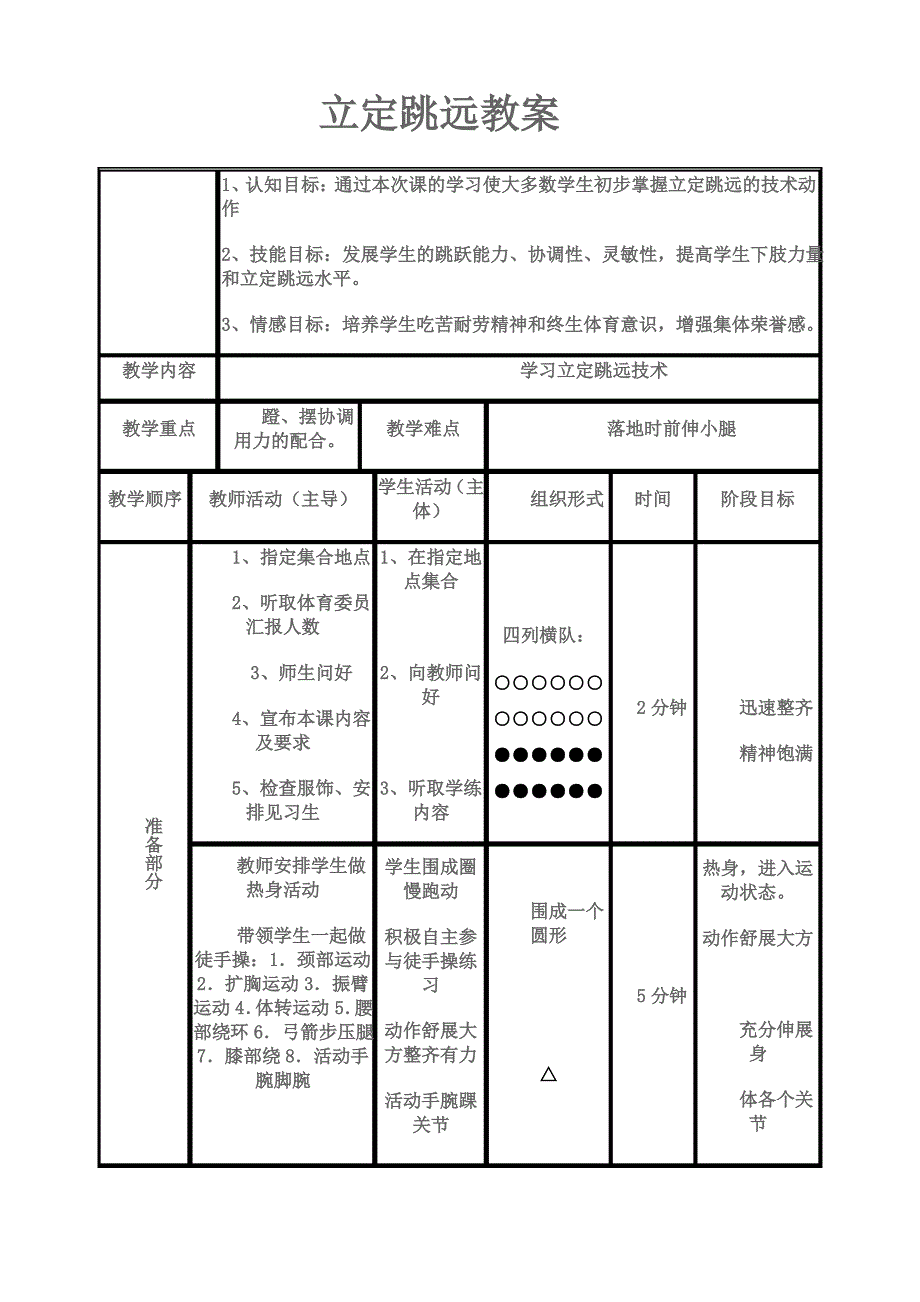 初三立定跳远教案_第1页