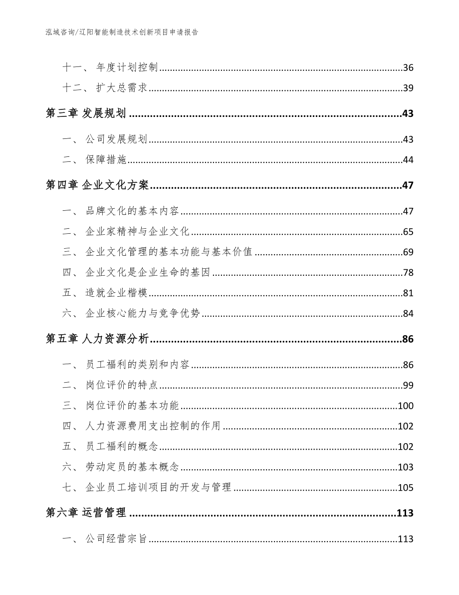 辽阳智能制造技术创新项目申请报告模板_第3页