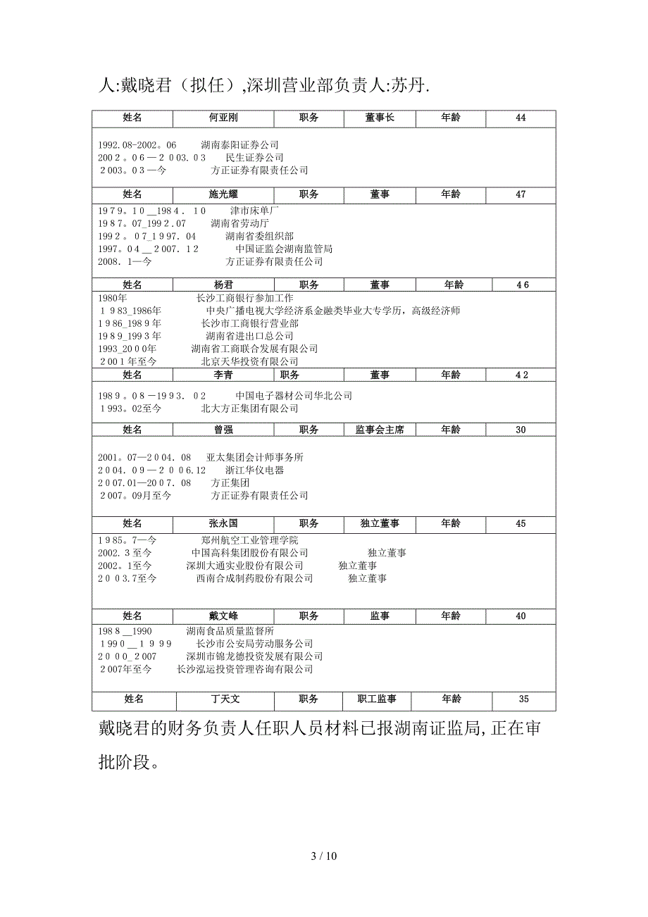 Bljrhok方正期货有限公司深圳营业部信息披露_第3页