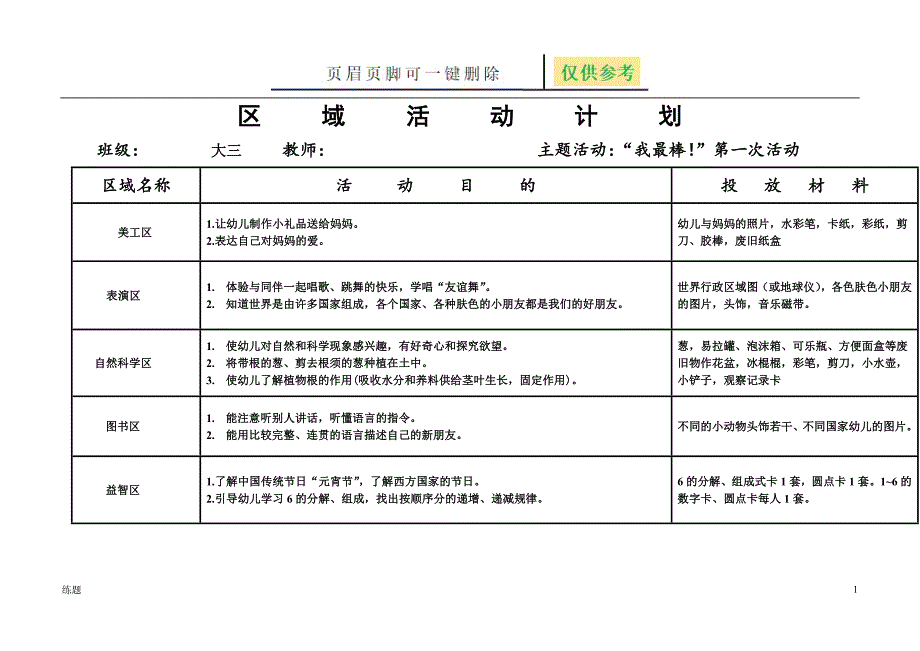 大班下学期区域活动计划教学知识_第1页