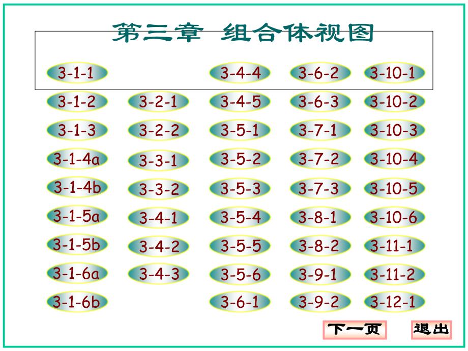 机械制图(大连理工大学第五版)习题集第三章答案_第1页