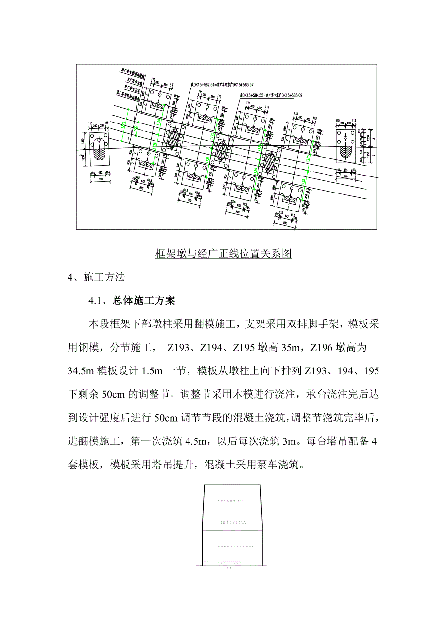 京石铁路客运专线高墩定型钢模板翻模施工方案_第4页