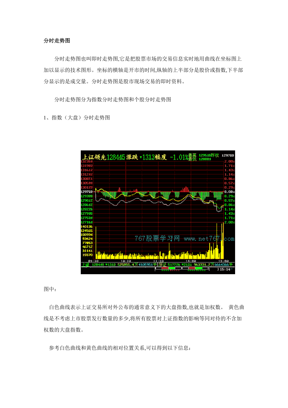 股票书籍股票技术分析指标全书WORD文档_第1页