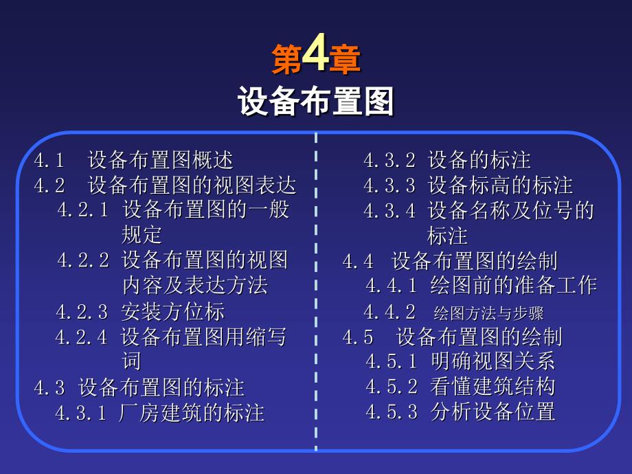 ppt第4章设备布置图_第1页