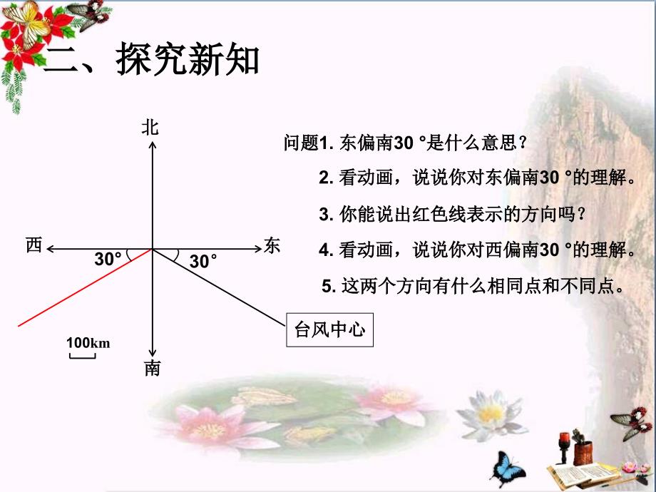 六年级数学上册第2章位置与方向二例1PPT课件新人教版_第4页