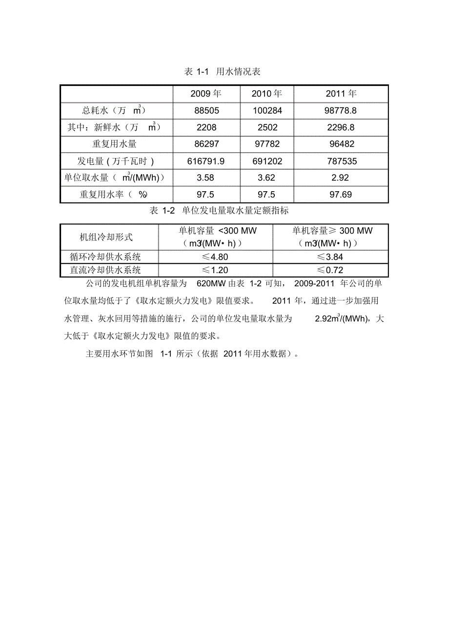 火力发电厂废水零排放可行性研究报告_第5页