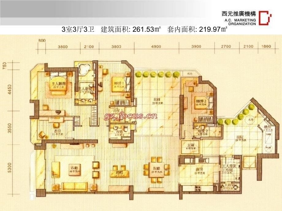 中国各地江景房典型户型调研报告广州江景房典型户型_第5页