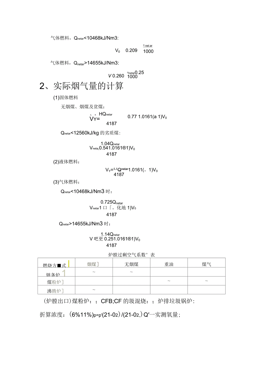 燃煤锅炉灰渣、烟气量、烟尘、二氧化硫的计算_第4页