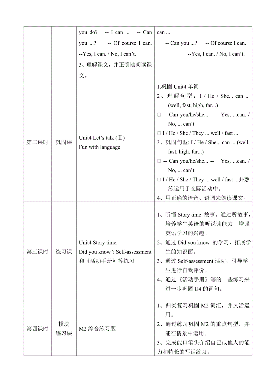 Unit4Canyoudomyhomework第一课时教学设计.doc_第3页