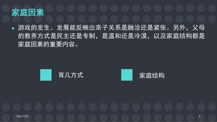 社会因素对幼儿游戏的影响PPT课件_第3页